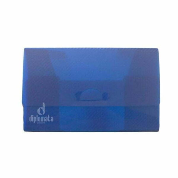 Caixinhas Flexiveis Polipropileno P/ Cartões Azul