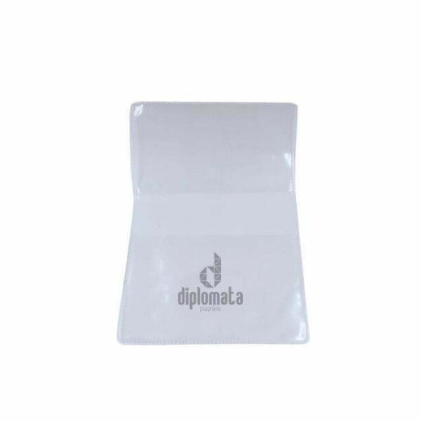 Carteira Plástica P/ Cartoes N 7 Branca