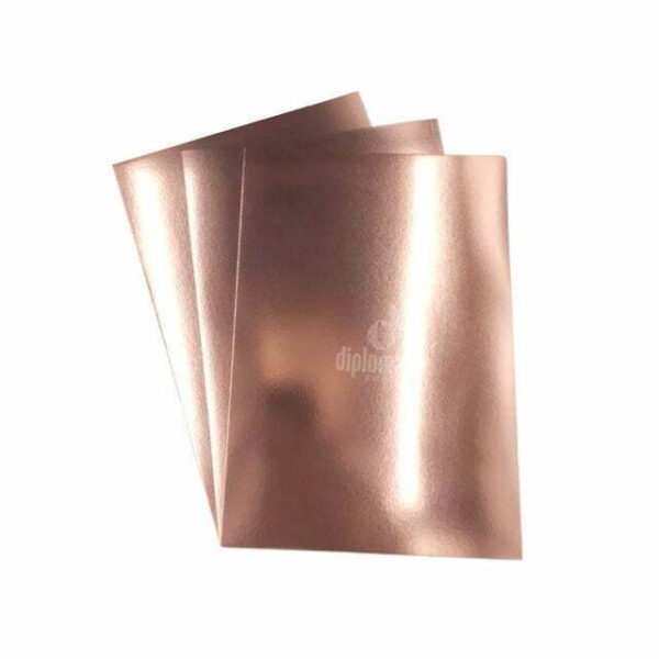 Papel Lamicote Rose Gold 230g c/ 3 Fls A4 Colors