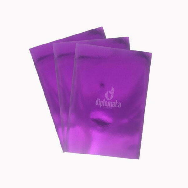 Papel Lamicote Roxo 230g c/ 3 Fls A4 Colors
