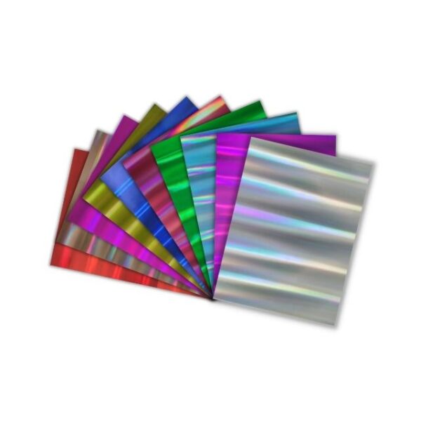 Super Kit Laminado Holográfico Colors 230g  A4 (10 Cores)