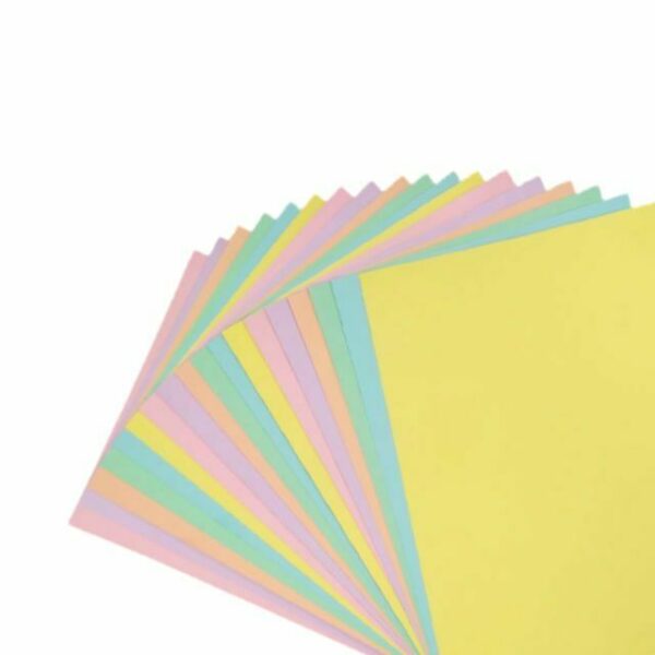 Kit Papel Candy Plus 180g 30,5x30,5cm (6 Cores / 3 Folhas de Cada Cor)