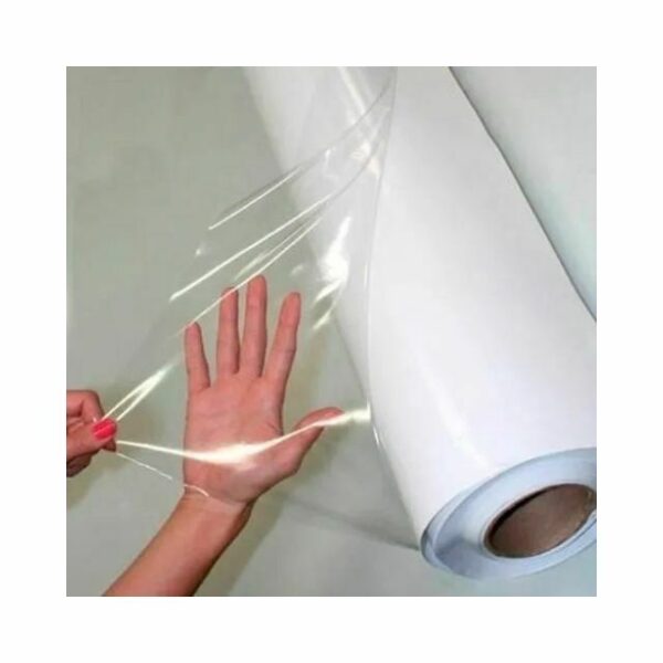 Vinil Transparente Adesivo Brilho Bobina 50cmx50m (Laser) PRO 8000