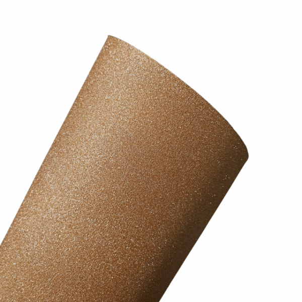Papel Glitter Rose Gold