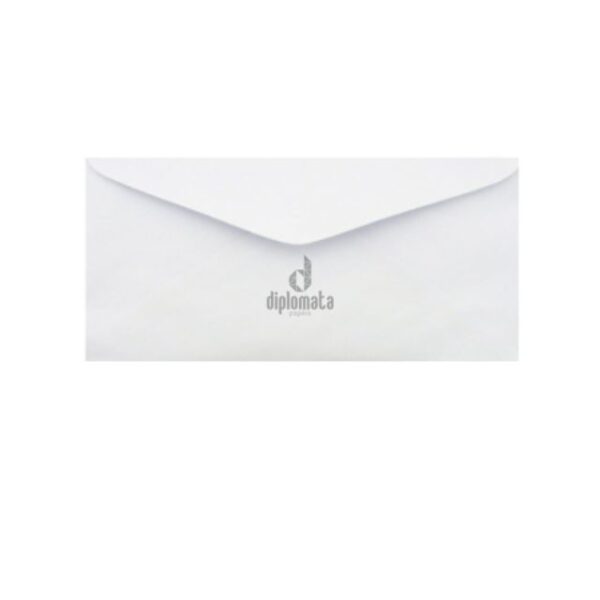 Envelope Branco 90g 11,4x22,9 C/ 10 Unid