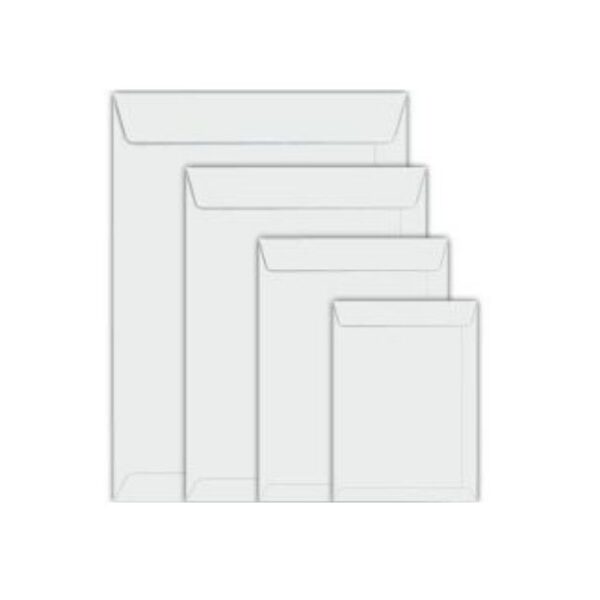 Envelope Saco Branco 90g C/ 10 Unid