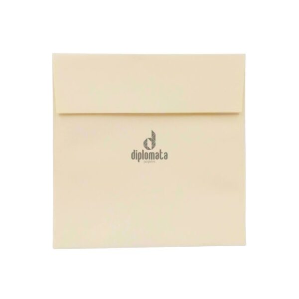 Envelope Vip Color Plus Marfim 120g 16x16 Fecho Reto C/ 10 Unid