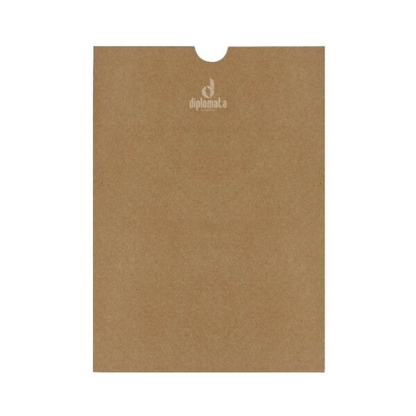 Envelope Kraft Natural 200g 15,3x21,1 Tipo Luva C/ 10 Unid