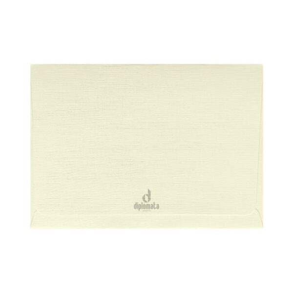 Envelope Color Plus Marfim Telado 180g 15,2x21,5 Fecho Moldura C/ 10 Unid