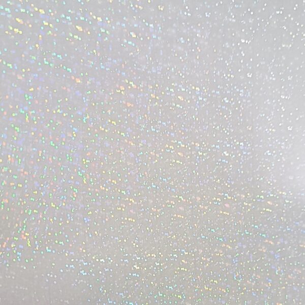 Filme Holográfico Adesivo Dots/Confete para Laminação a Frio c/ 5 Fls A4