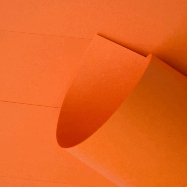 Papel Sirio Color Arancio (Similar ao Color Plus Cartagena)