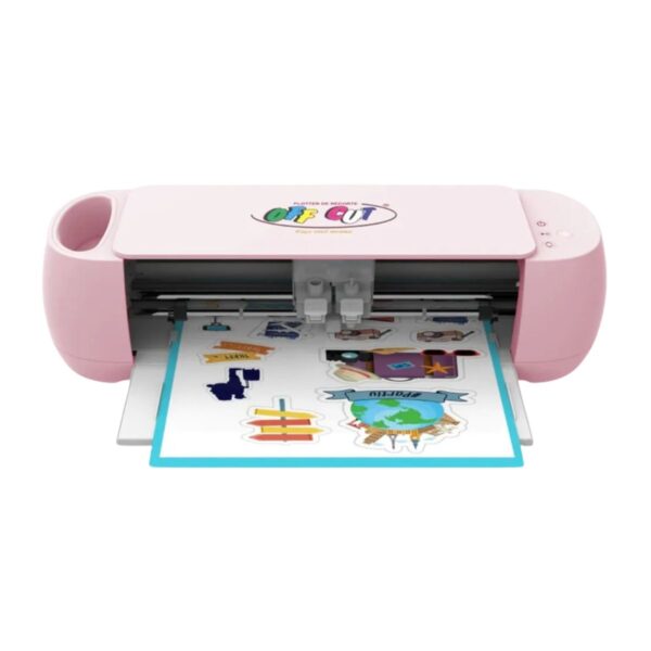 Plotter de Recorte Off Cut Off-P3 Rosa Bivolt Offpaper