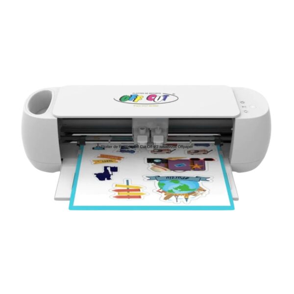 Plotter de Recorte Off Cut Off-P3 Branco Bivolt Offpaper