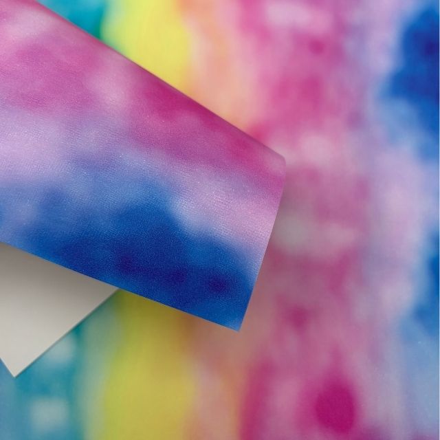 Papel Glitter Metálico Arco Íris 250g c/ 10 Fls A4 Offpaper - Imagem 2