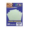 Papel Estampado Azul c/ Bolinhas 180g c/ 10 Fls A4 Offpaper