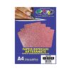 Papel Glitter Rose Gold 180g c/ 5 Fls A4 Offpaper