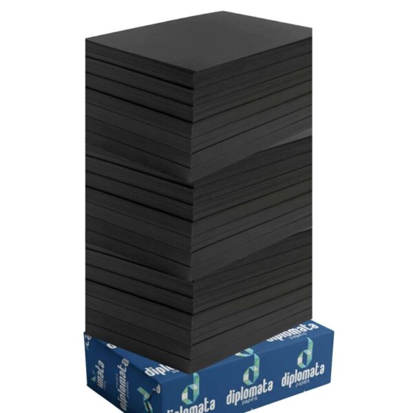 Atacado | Papel Offset BLACK 80g (Blendpaper) Pct c/ 250 Fls 66x96 Cortado na Medida Desejada