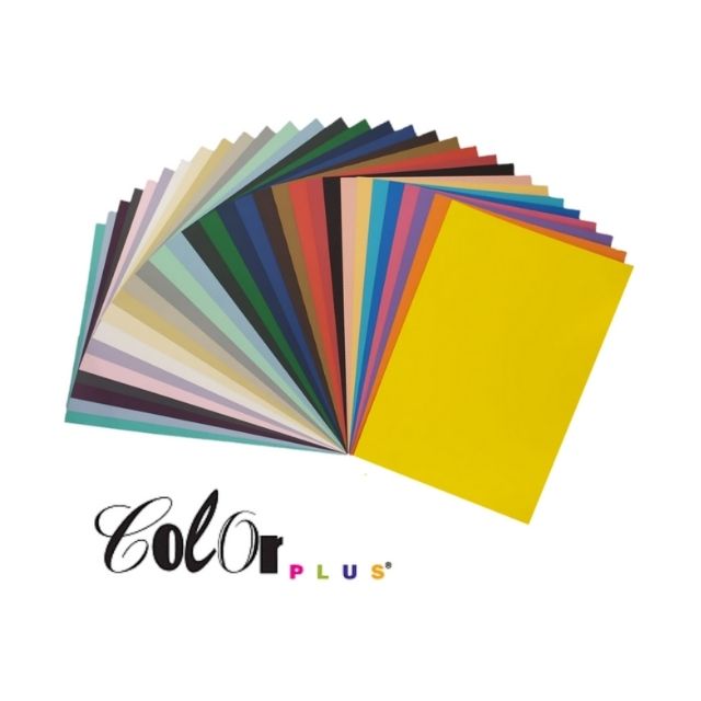 Kit Papel Color Plus 180g A4 (30 Cores / 1 Folha de Cada Cor)