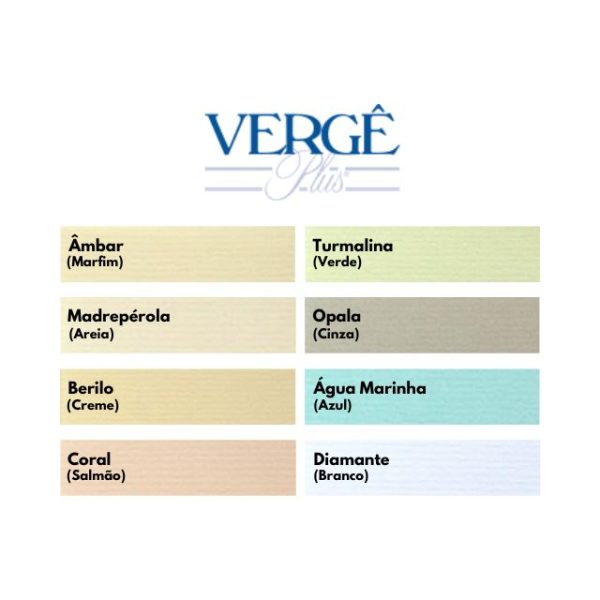 Papel Vergê Plus Água Marinha