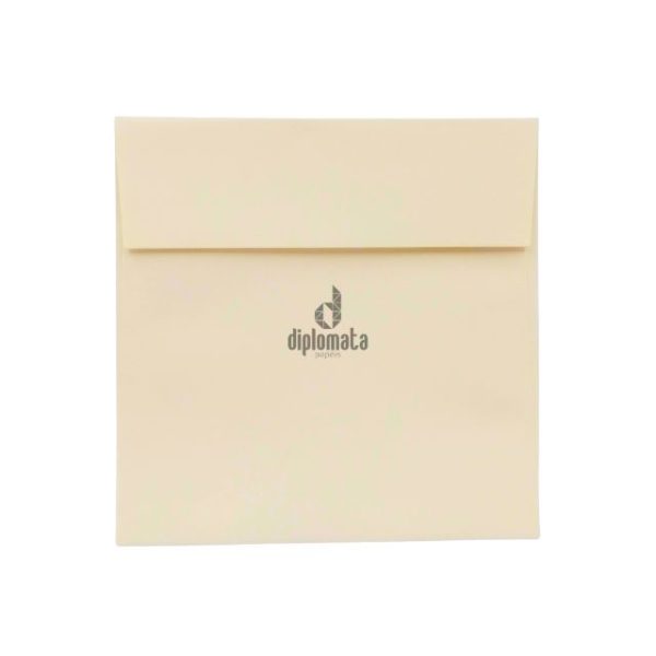 Envelope Vip Color Plus Marfim 120g 16x16 Fecho Reto C/ 10 UNID