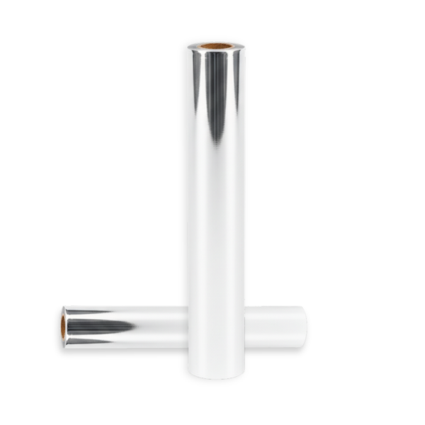 Foil Prata para Hot Stamping 15 micras PSG bobina 22cm x 50m