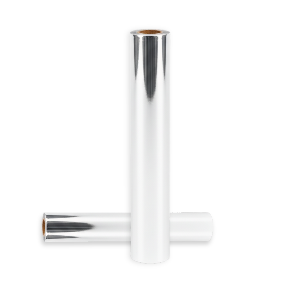 Foil Prata para Hot Stamping 15 micras PSG bobina 22cm x 50m