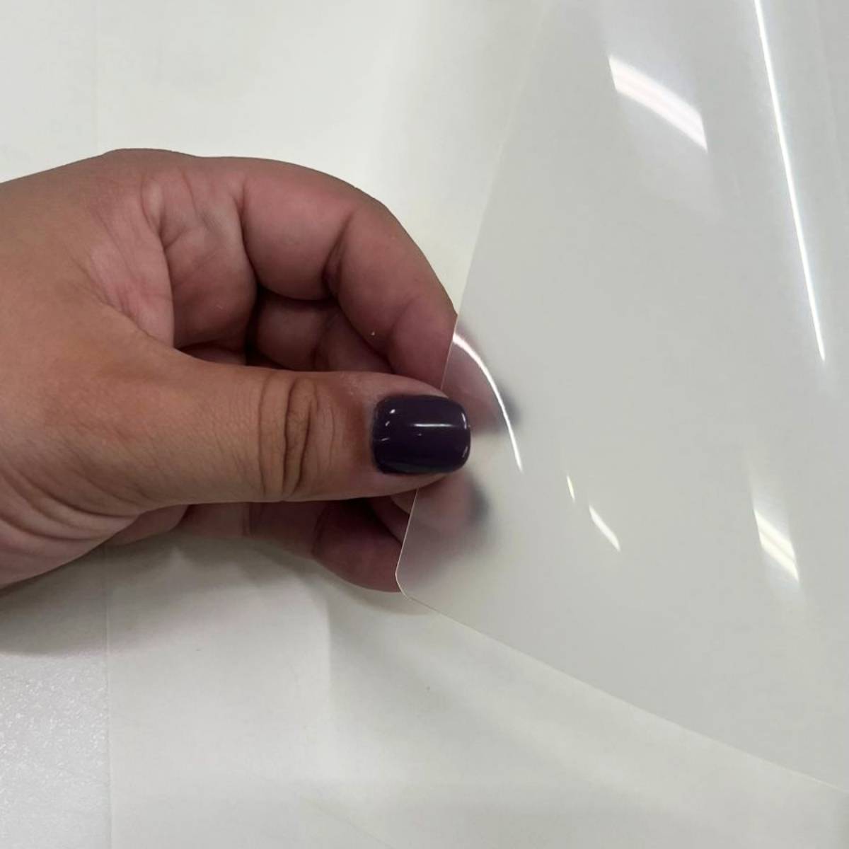 Petseal Glass Brilho Efeito Vidro A4 Pouch Film para Plastificação 240 micras PSG c/ 5 unid - Imagem 3