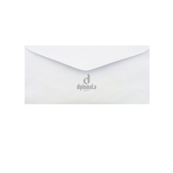 Envelope Branco 90g 11,4x22,9 c/ 10 Unid