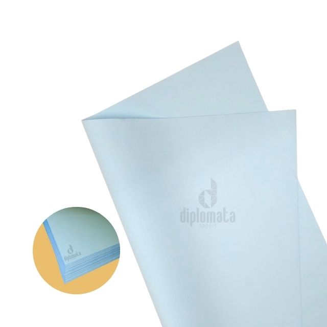 Papel Autocopiativo 2ª Via Cfb Azul