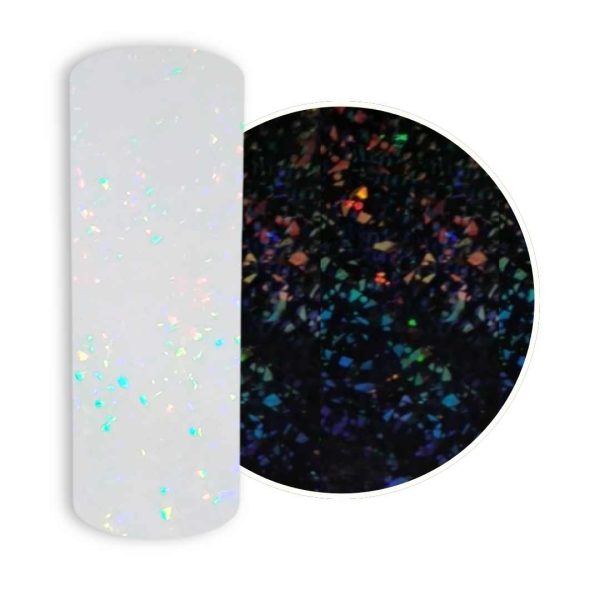 BOPP Holográfico Chip (Caquinhos) 28 Micras