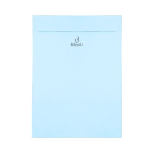 Envelope Color Plus 80g Paris (azul claro) saco 24x34 c/ 10 Unid