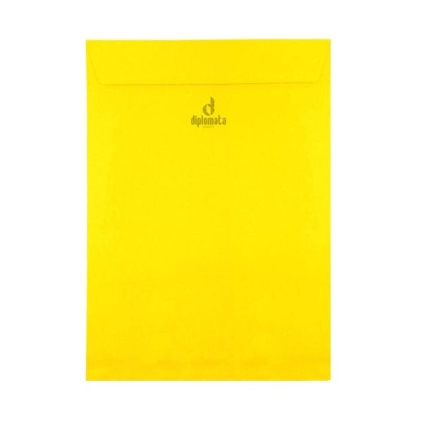 Envelope Color Plus 80g Rio de Janeiro (amarelo) saco 24x34 c/ 10 Unid