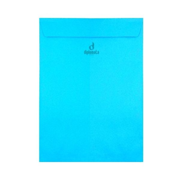 Envelope Color Plus 80g Bahamas (azul turquesa) saco 24x34 c/ 10 Unid