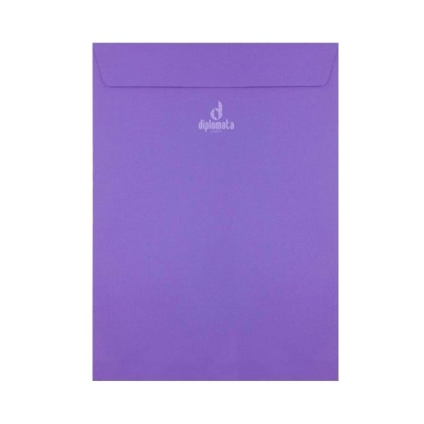 Envelope Color Plus 80g Amsterdam (roxo halloween) saco 24x34 c/ 10 Unid