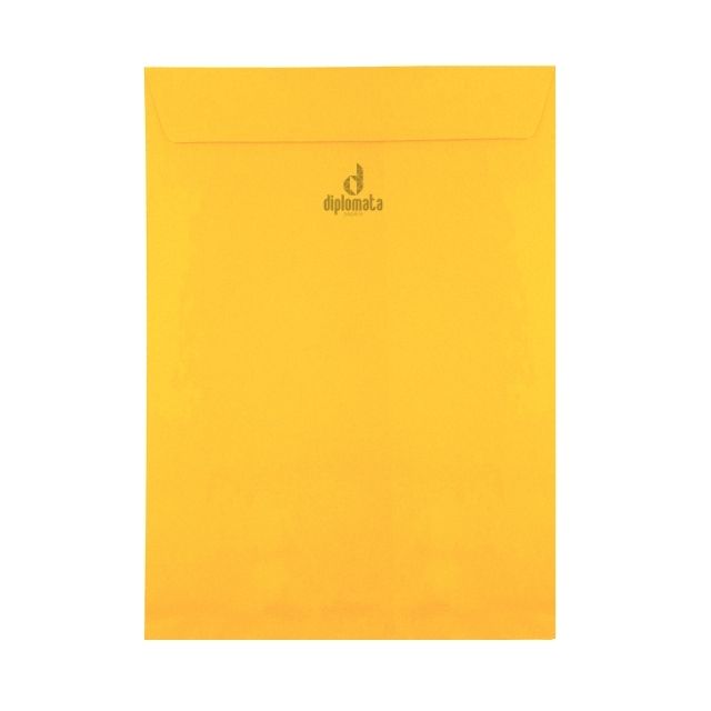Envelope Color Plus 80g Jamaica (amarelo alaranjado) saco 24x34 c/ 10 Unid
