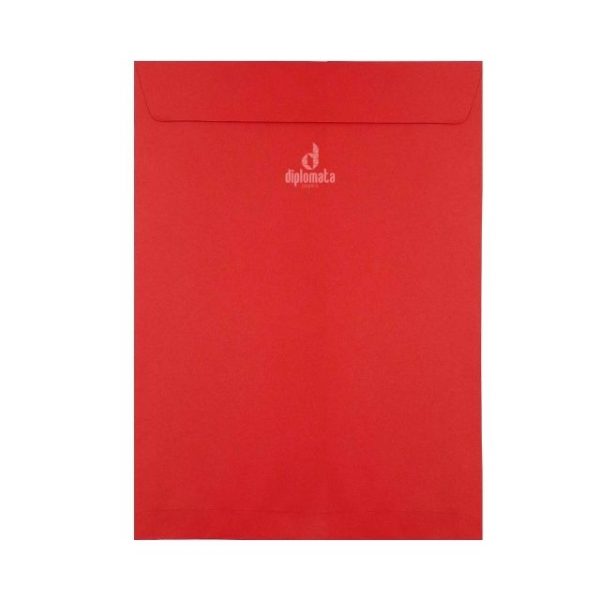 Envelope Color Plus 80g Tóquio (vernelho vivo) saco 24x34 c/ 10 Unid