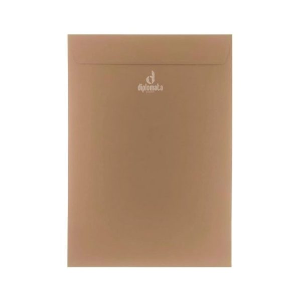 Envelope Color Plus 80g Havana (marrom claro) saco 24x34 c/ 10 Unid