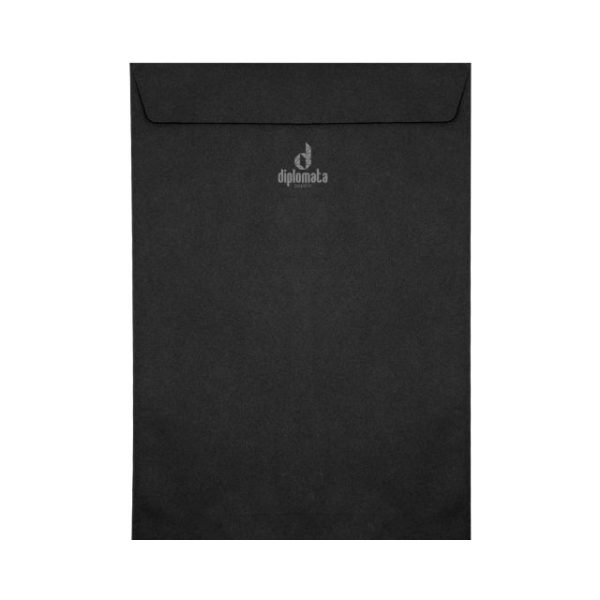 Envelope Color Plus 80g Los Angeles (preto) saco 24x34 c/ 10 Unid