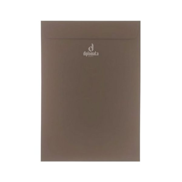Envelope Color Plus 80g Marrocos (marrom escuro) saco 24x34 c/ 10 Unid