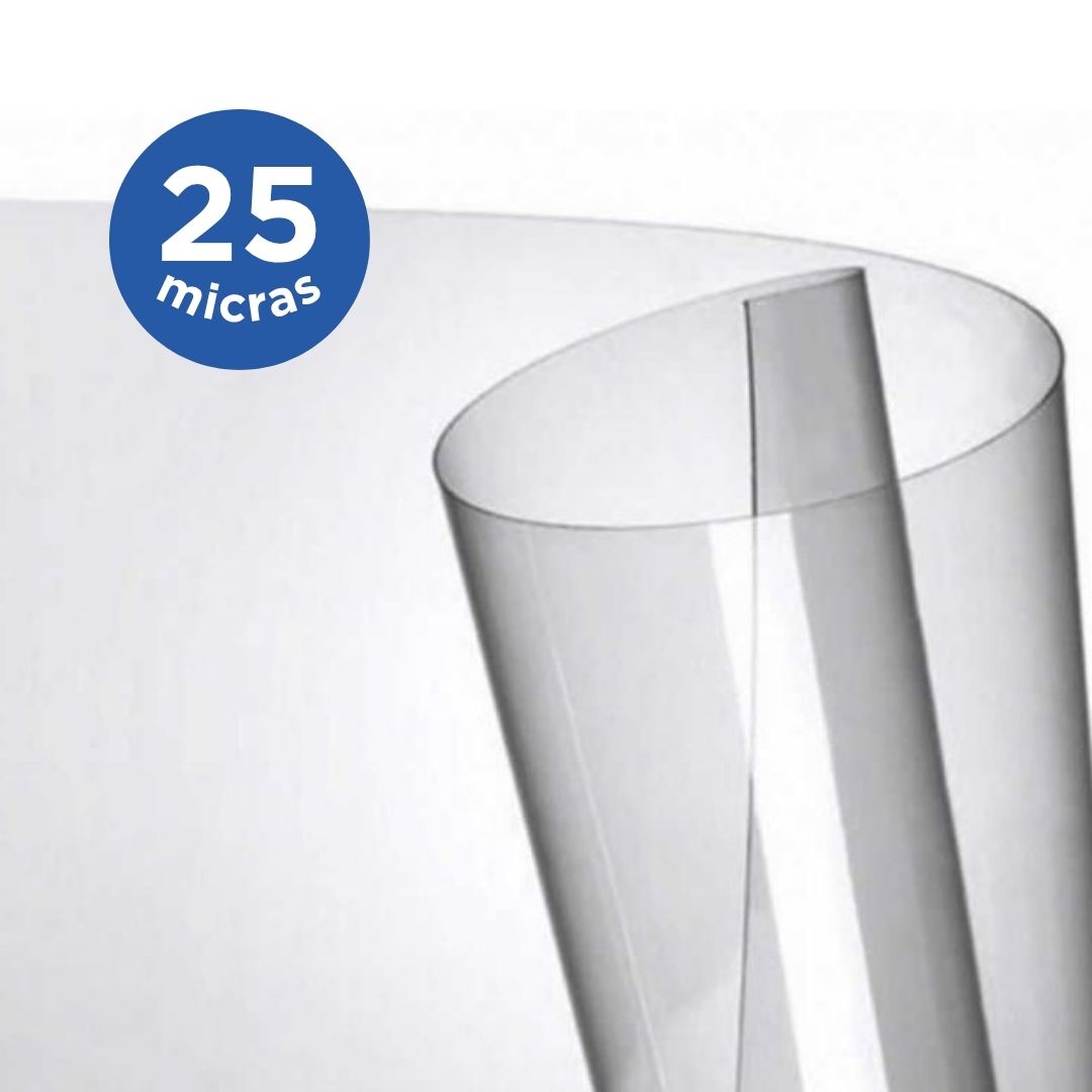 Acetato 25 Micras A4 c/ 10 fls