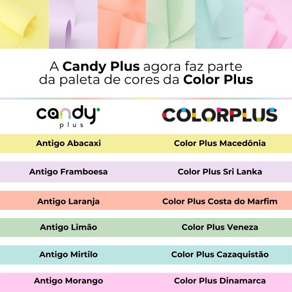 Papel Color Plus Veneza (Candy Limão) - Imagem 4